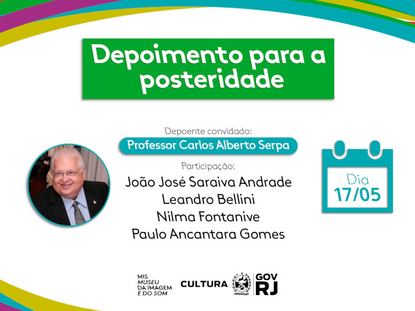 O MIS RJ CELEBRA OS 80 ANOS DO PROFESSOR SERPA E ETERNIZA A SUA HISTÓRIA DE AMOR E DEDICAÇÃO À EDUCAÇÃO E À CULTURA BRASILEIRA