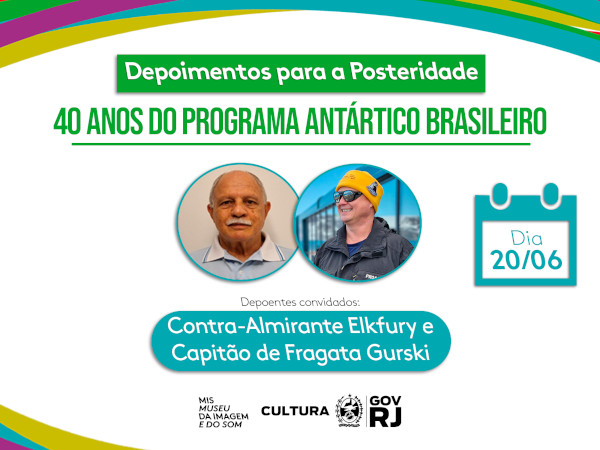 40 ANOS DO PROGRAMA ANTÁRTICO BRASILEIRO HOMENAGEM DO MIS AOS DESBRAVADORES DO CONTINENTE GELADO